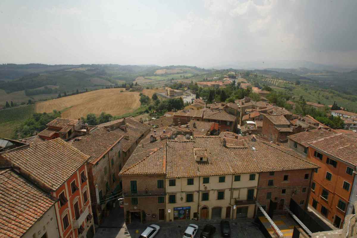 Veduta di Peccioli