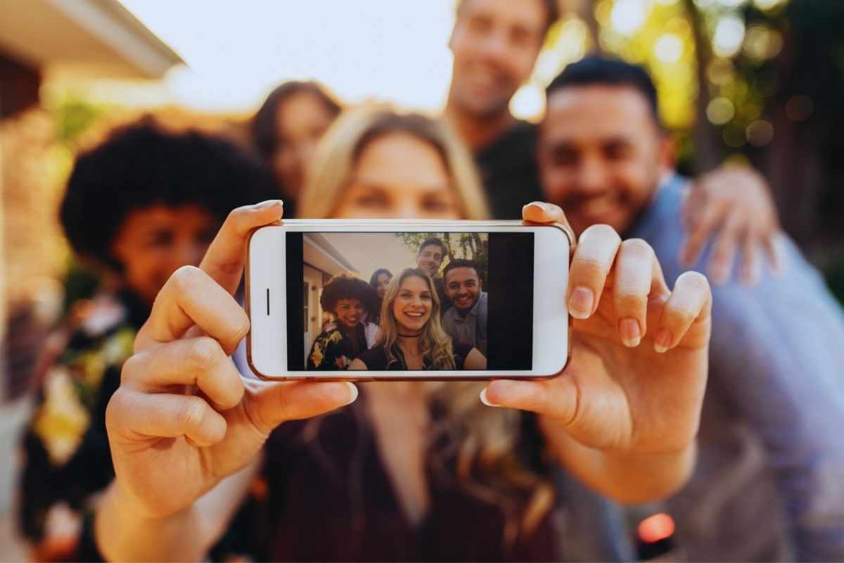 selfie di gruppo
