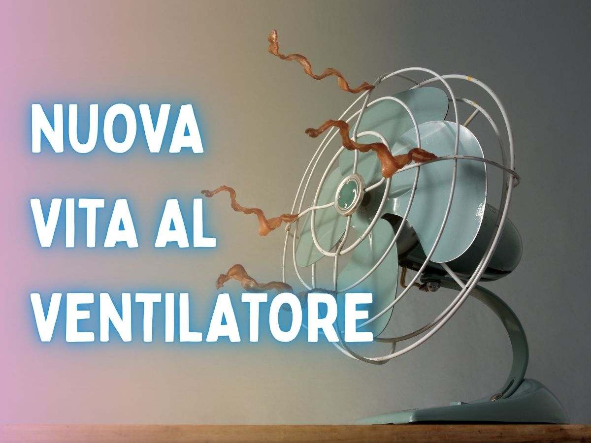un vecchio ventilatore