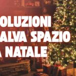 scritta soluzioni salva spazio a natale