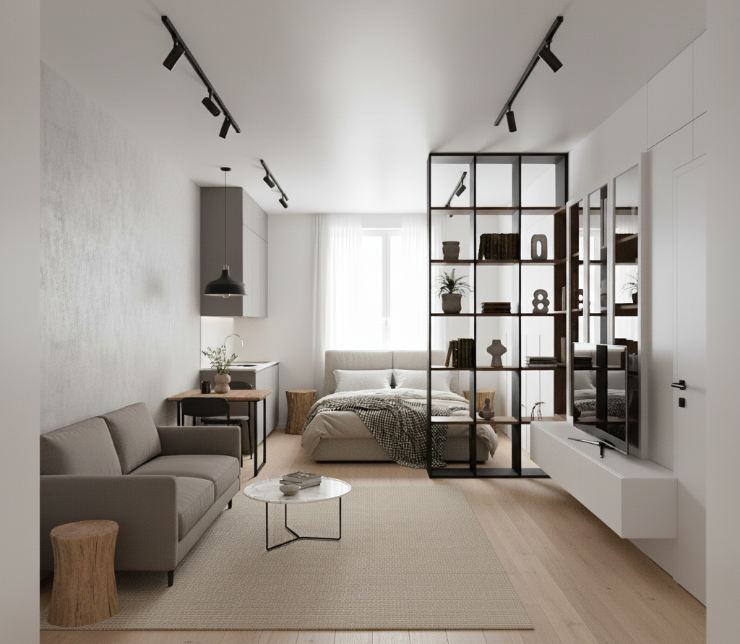 una tiny house di 40 metri quadri