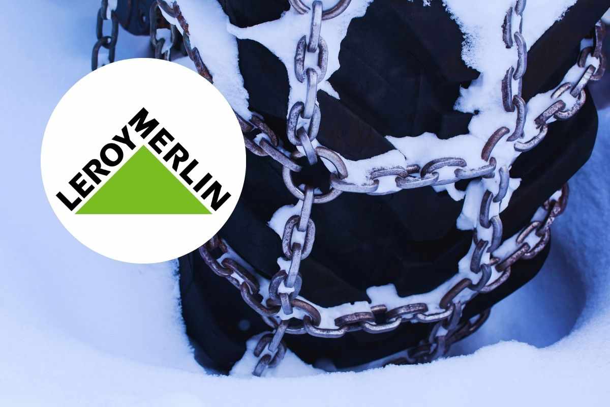 Leroy Merlin pensa a te anche con l’arrivo della brutta stagione, catene da neve quasi gratis: ecco perché prenderle ora