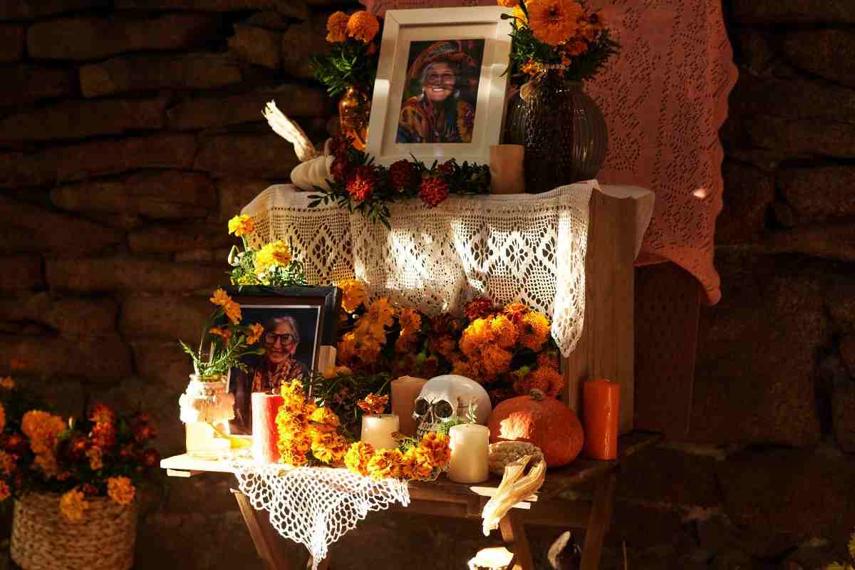 un altare dedicato ai morti