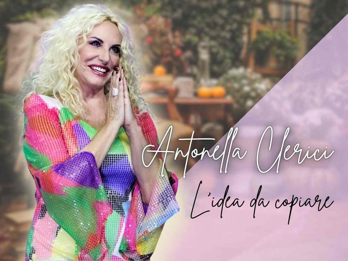 antonella clerici con le mani giunte