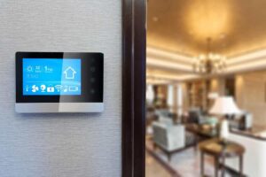 Dispositivo che segna le temperatura in casa