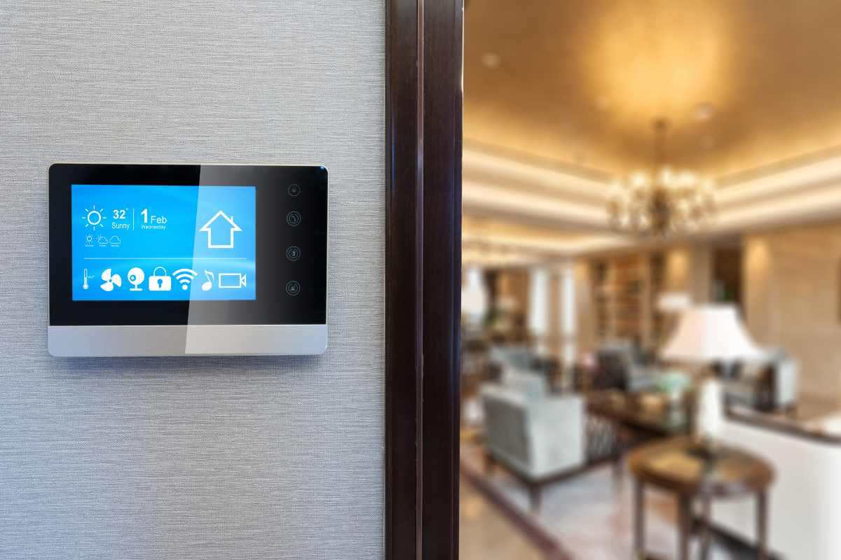 Dispositivo che segna le temperatura in casa