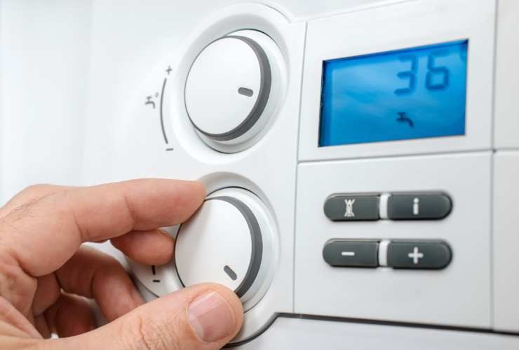 termostato del riscaldamento